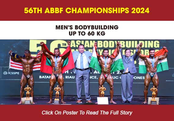 MEN'S JUNIOR BODYBUILDING UP TO 60 KG...